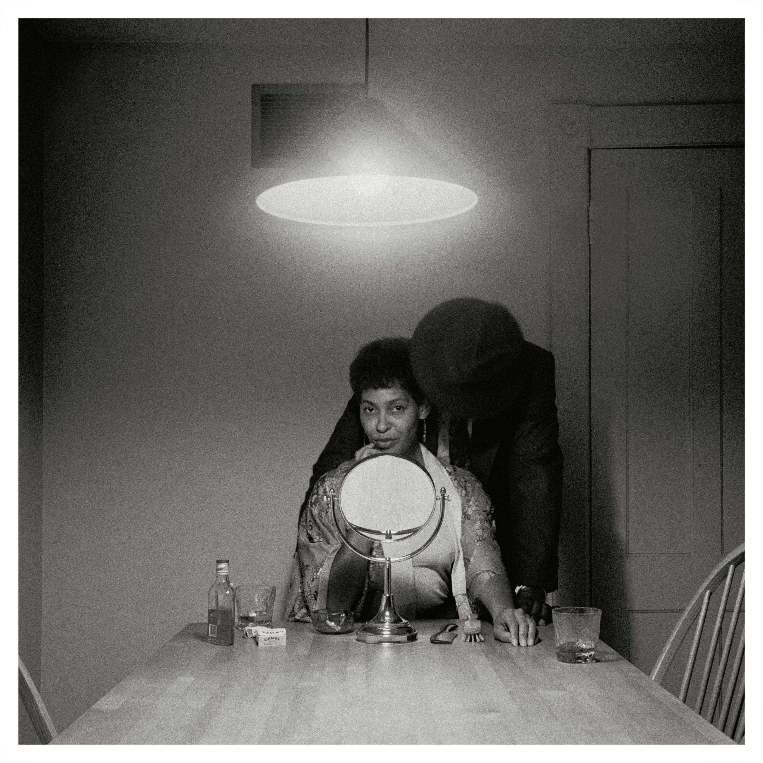 Untitled (Man and Mirror) from the series Kitchen Table Series, 1990